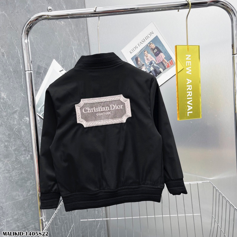 Áo Khoác Cho bé thêu logo Di.0r  Độc Đáo sang trọng- ao khoác cho bé Di.Or cao cấp Thể Thao Cá Tính.Herokids 14058