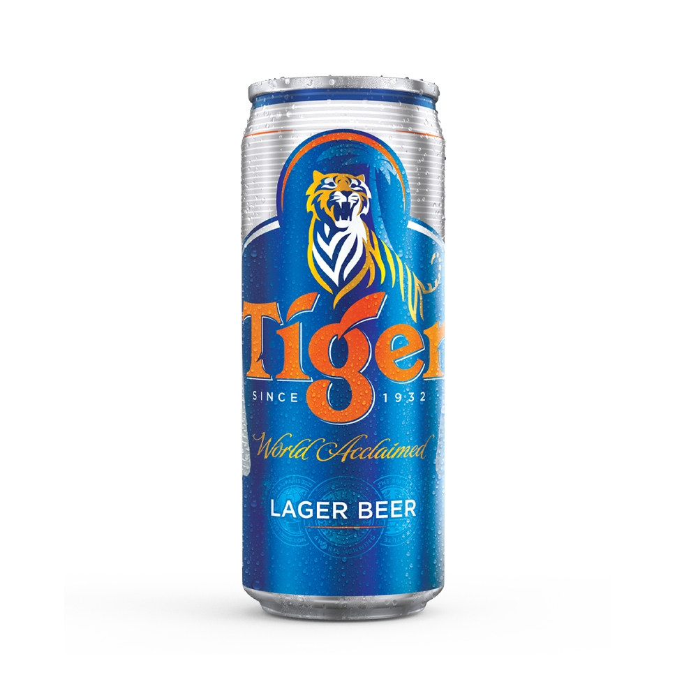 Nồng độ cồn 5% - Combo 2 Thùng 24 Lon Bia Tiger 330ml/Lon - Bao bì Xuân