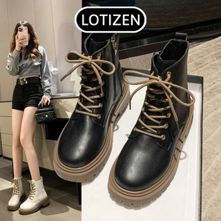 Boot nữ da cao cấp có khóa kéo tiện lợi Giày chelsea boots nữ cá tính mã B001
