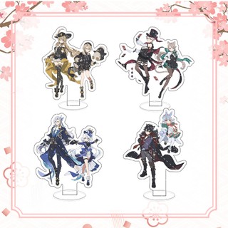 (V2) Mô hình nhân vật GENSHIN IMPACT ver ĐỒNG HÀNH standee mica acrylic anime chibi trưng bày xinh xắn