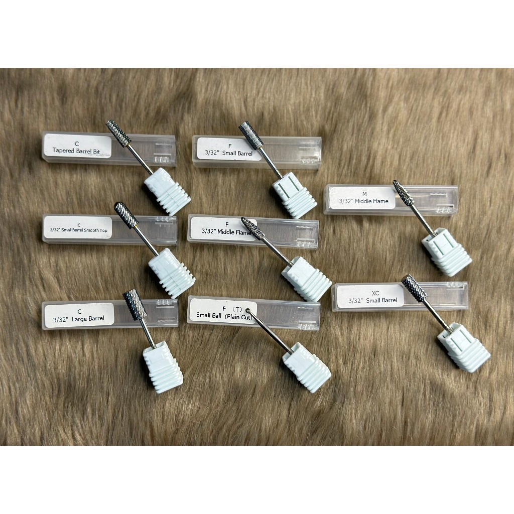 Bộ đầu mài cao cấp mỹ .đầu mài Nail.Mài phá,mài khoé .Mài đa dạng 5 in 1 - Tổng Sỉ Nail HSM