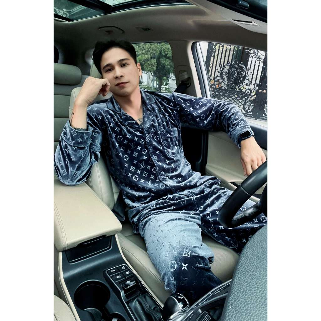Đồ bộ mặc nhà Pyjama vải nhung ấm áp mềm mại LV18 - Beemanor