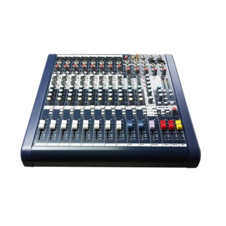 Bàn Mixer SoundcrafteEFX16, 16 kênh analog, Băng Tần EQ Lọc Âm Thanh