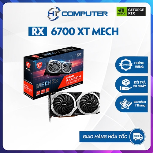 VGA MSI Radeon RX 6700 XT MECH 2X 12G OC