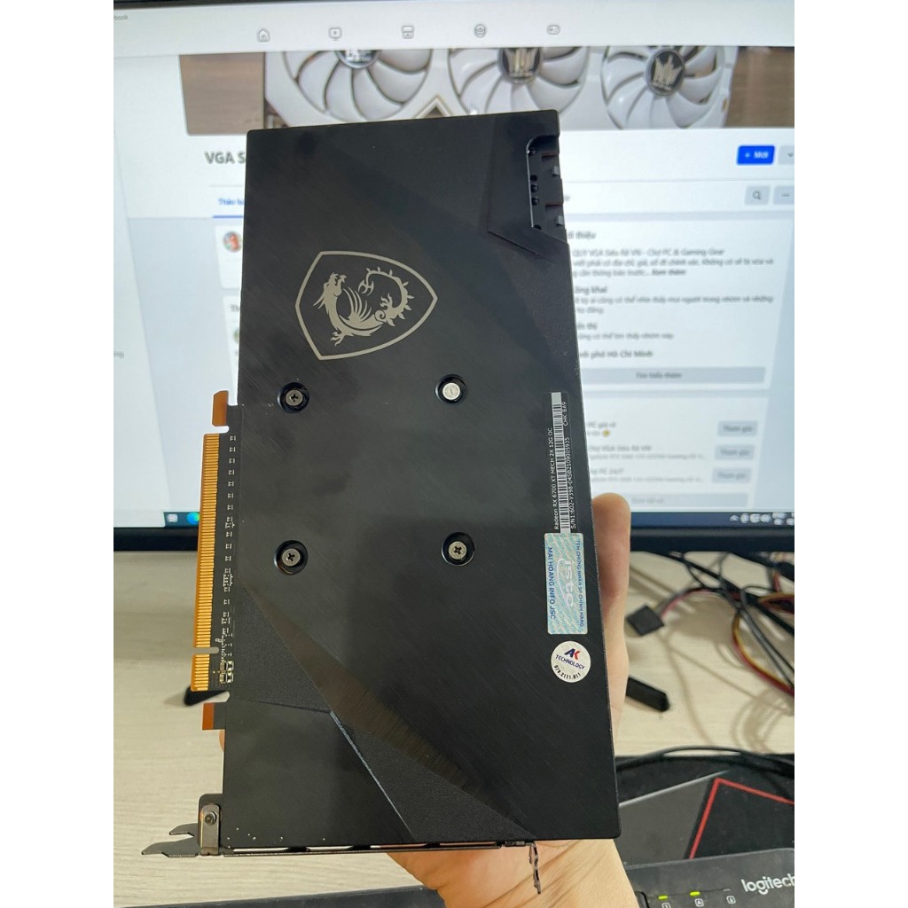 VGA MSI Radeon RX 6700 XT MECH 2X 12G OC