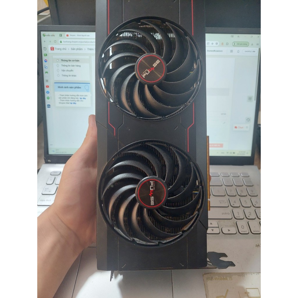 VGA Card màn hình SAPPHIRE RADEON RX 6700 XT PULSE GAMING 12GB - Bảo hành 3 Tháng