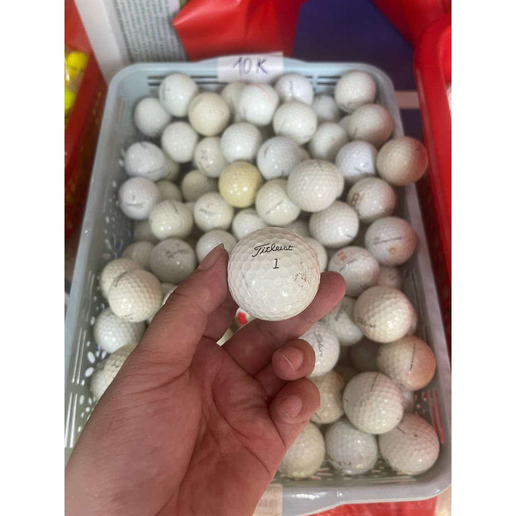 10 quả Bóng Golf Titleist Pro cũ chính hãng siêu đẹp giá chỉ từ 15k 1 quả