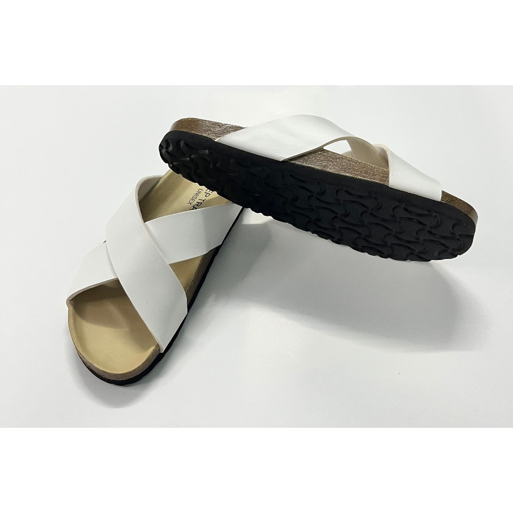 DÉP QUAI CHÉO DT0001 ĐẾ TRẤU NAM NỮ UNISEX - THÂN THIỆN MÔI TRƯỜNG