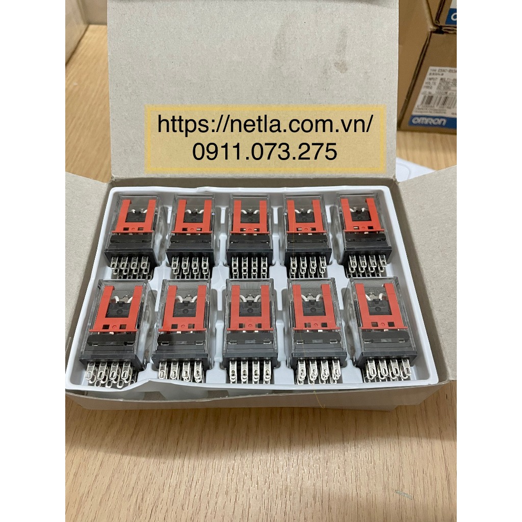 OMRON -  Rơ le trung gian 8 chân 24V/220V MY2N-GS DC24 MY2N-GS AC220/240 Omron Hàng chính hãng