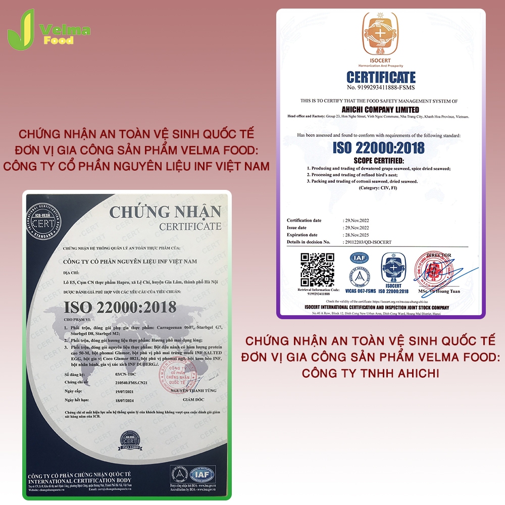 Bánh thuyền mix hạt VELMA FOOD, Bánh Hạt dinh dưỡng ăn kiêng hỗ trợ giảm cân, thuần chay