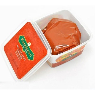 KANOKWAN < Hộp CR/ĐỎ 500g > SỐT GIA VỊ CÀ RI ĐỎ / THÁI LAN / Red Curry Paste (HALAL)