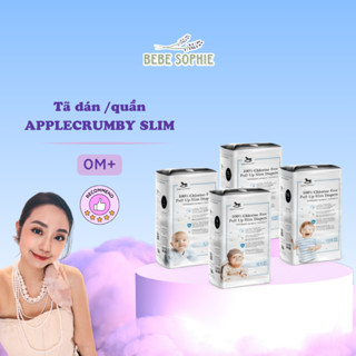 CHÍNH HÃNG Bỉm APPLECRUMBY Bỉm ngày quần dán APPLECRUMBY SLIM