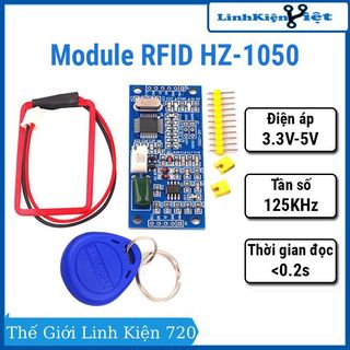 Module rfid hz-1050 125khz 3-10cm 3.3v-5.5v