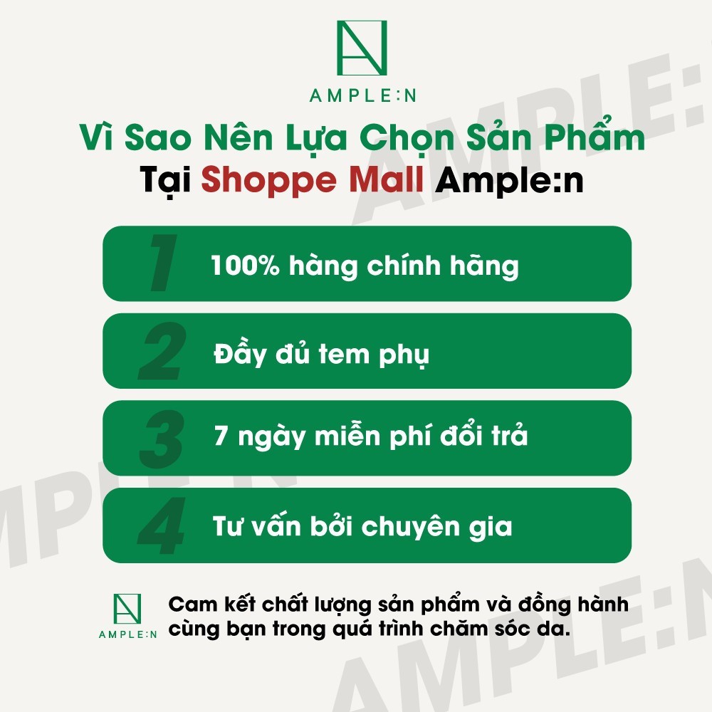 Sữa Rửa Mặt Dịu Nhẹ AMPLE:N Purifying Shot Cream 150ml