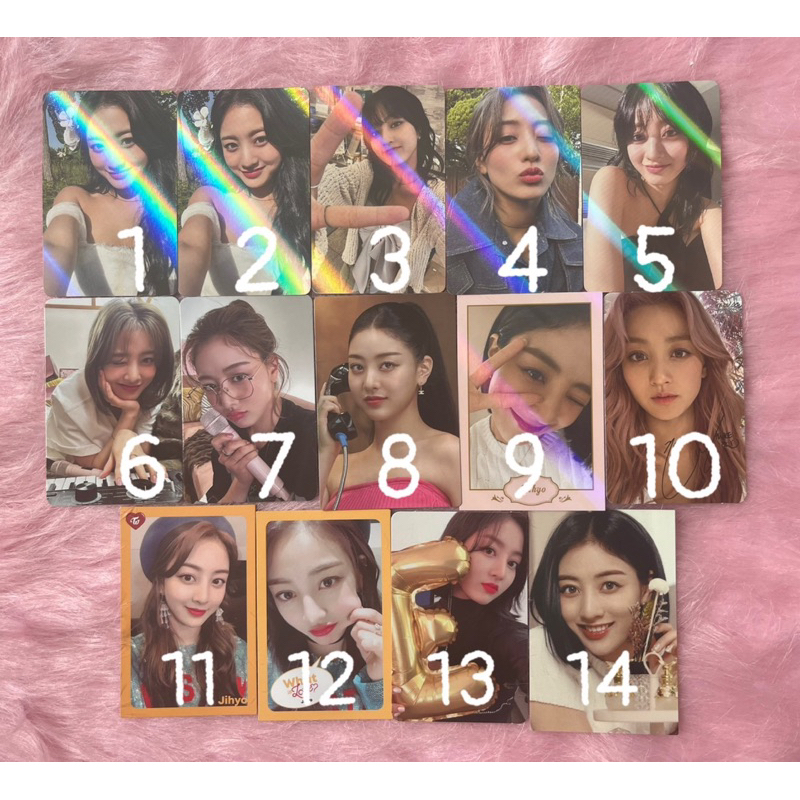 ẢNH BO GÓC CARD JIHYO TWICE
