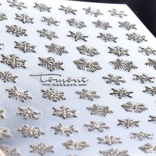 Sticker chủ đề Giáng sinh hoa tuyết