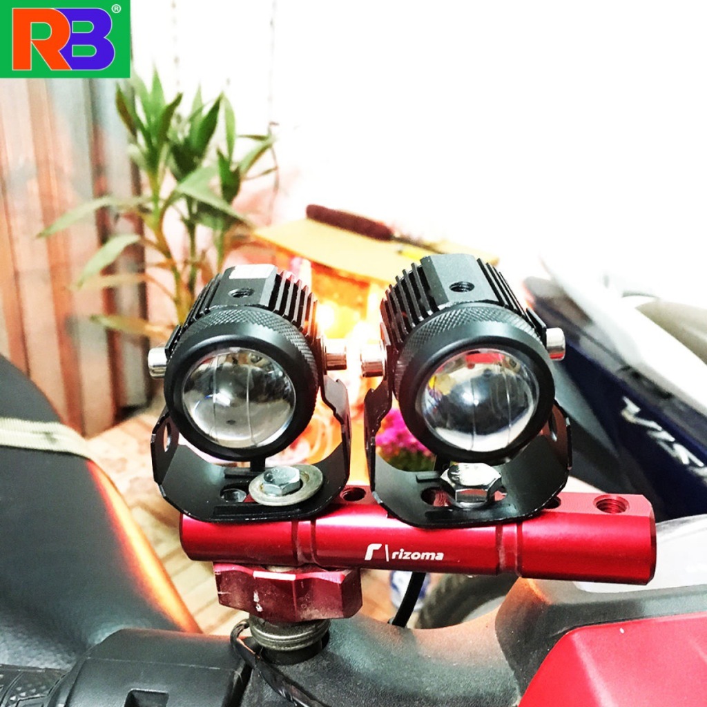 SIÊU SALE-  1 Cái  Đèn Trợ Sáng Bi Cầu Mini Cos Vàng pha Trắng 2 chế độ sáng /TẶNG CÔNG TẮC