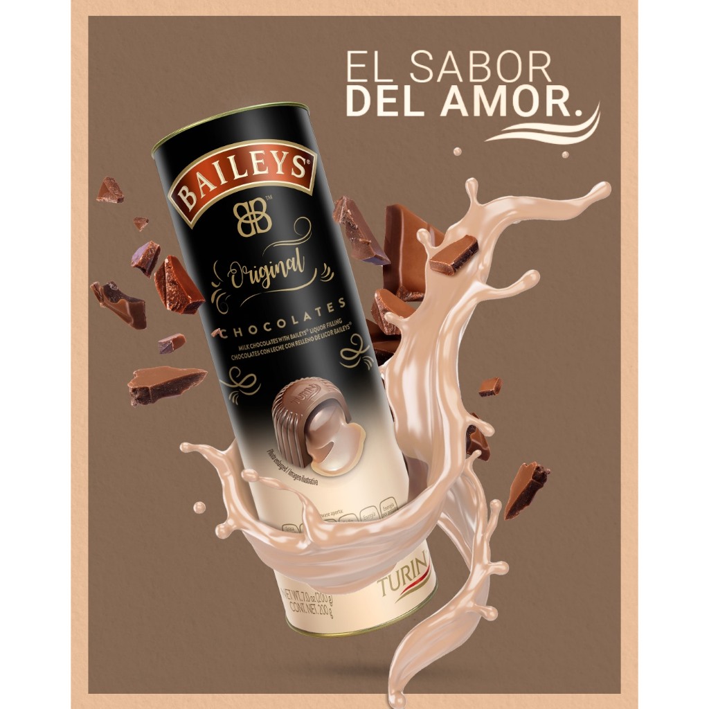 Kẹo Socola Nhân Rượu Chocolate Baileys Turin Original Irish Cream FireBall Whisky Hũ 500g  Quà Tết