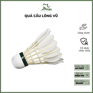 Quả cầu lông vũ, phụ kiện cầu lông tiêu chuẩn thi đấu, tập luyện