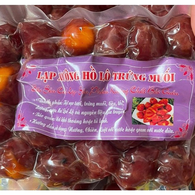 LẠP XƯỞNG HỒ LÔ TRỨNG MUỐI - 500gr/túi