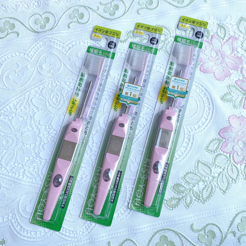 BÀN CHẢI ĐÁNH RĂNG ION MỚI KISS YOU xếp hạng số 1 tại Cosme Nhật Bản