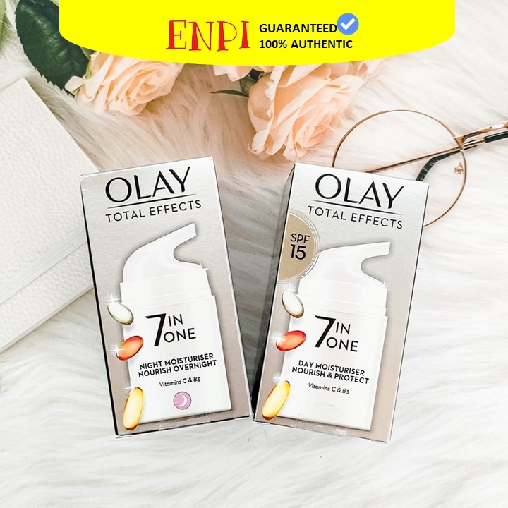 Kem Dưỡng Olay Total Effects 7 In 1 Ngày Và Đêm 50ml chống lão hóa, sáng da chống lão hóa