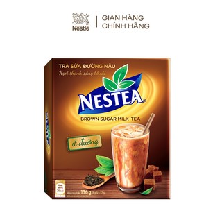 Trà sữa đường nâu NESTEA (8 gói x17g)