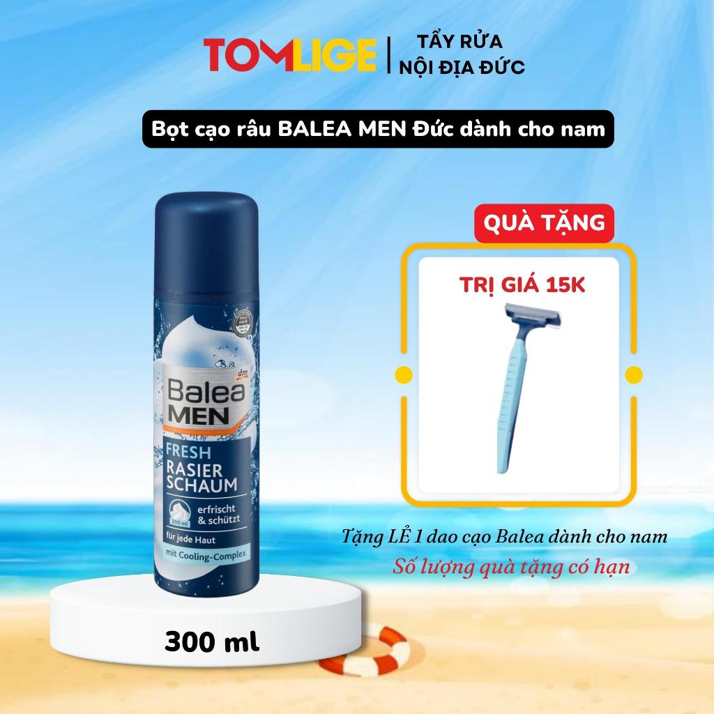Bọt Cạo Lông Balea Fresh Rasier Schaum 300ml Dành Cho Nam Phù Hợp Cho Mọi Loại Da