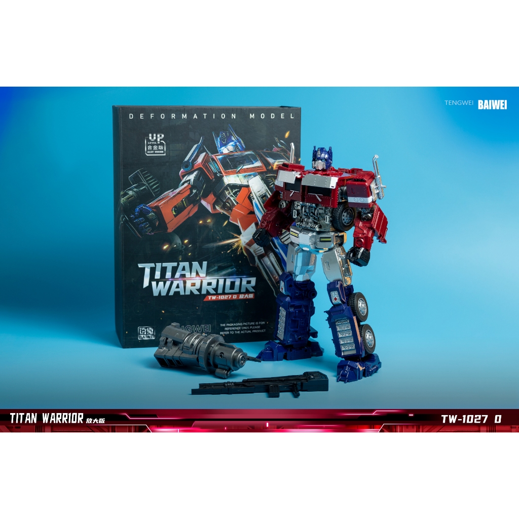 Mô hình Robot OP Prime ROTB Titan Warrior TW1027D KO Oversized