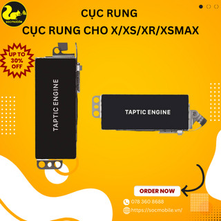 Cục rung zin bóc máy cho ip x/xr/xs/xsmax - bảo hành 6 tháng