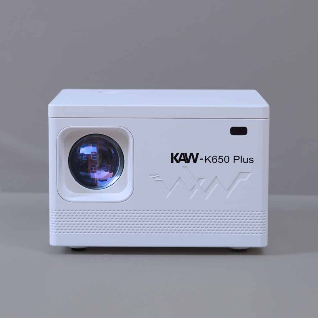Máy chiếu mini KAW K550 - Kết Nối WIFI, Bluetooth, Audio Sinh Động, Hệ Điều Hành Android 10.0