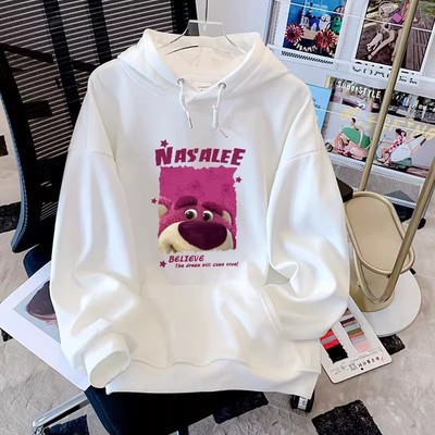 Áo nỉ hoodie nữ NA28 in hình chất nỉ Loza G0088