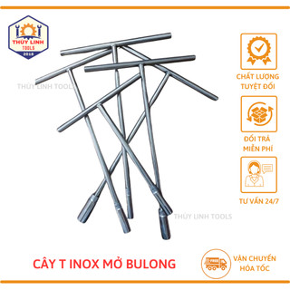 Cần chữ t, t cao cấp inox 304 đủ số 8mm,10mm,12mm,14mm,10mm thùy linh tools