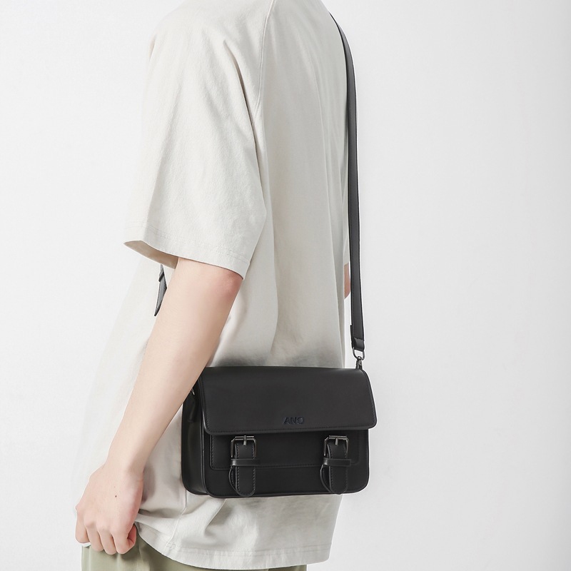 Túi đeo chéo nam ANO dáng ngang phom đứng TC045