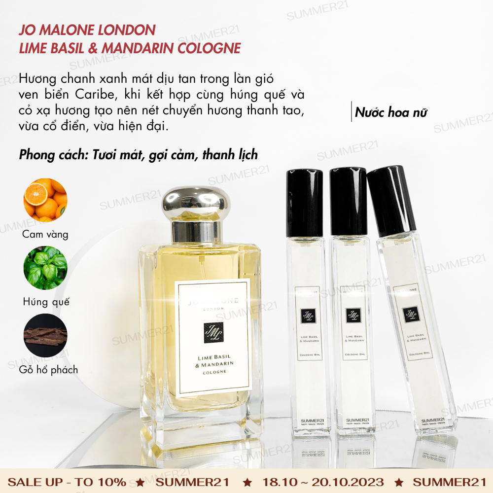 Nước hoa chiết JO MALONE ENGLISH