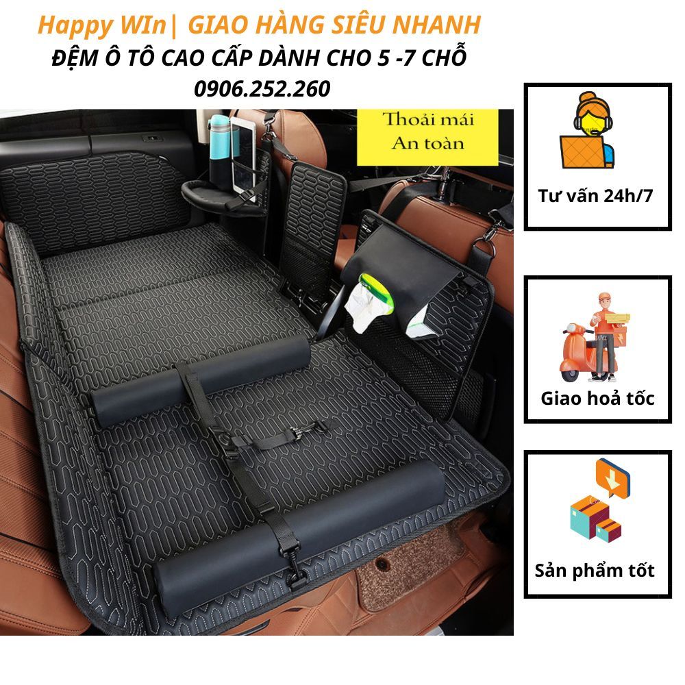 Đệm hơi ô tô chịu tải tới 500kg,nệm hơi ô tô hàng nhập khẩu, đệm xe Ô Tô cao cấp
