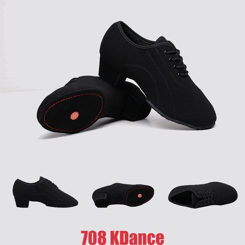 Giày Latin Nam 708 KDance Chất Liệu Vải