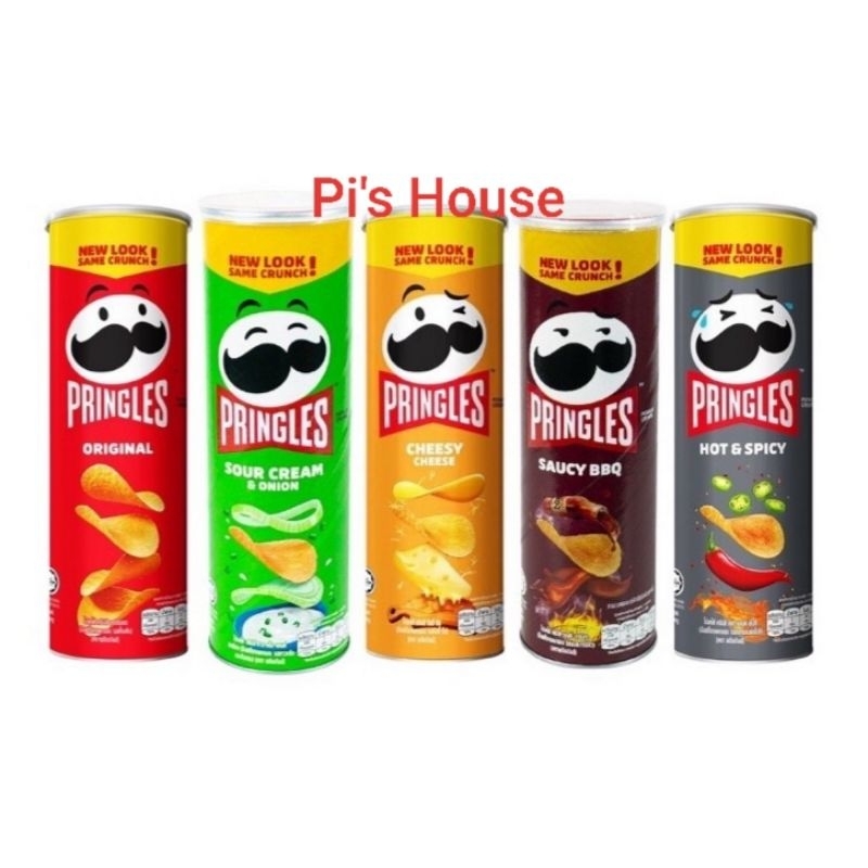 SNACK KHOAI TÂY LÁT PRINGLES 102G