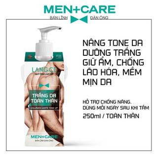 DƯỠNG THỂ COLLAGEN TRẮNG DA TOÀN THÂN 7 NGÀY 250ml LANGCE DÀNH CHO NAM