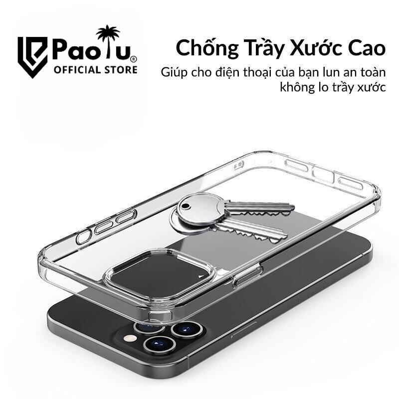 Ốp Lưng Điện Thoại Iphone Trong Suốt Không Ố Chống Xước Bảo Vệ Viền Cam Cao Cấp Thích Hợp ChoTất Cả Các Dòng