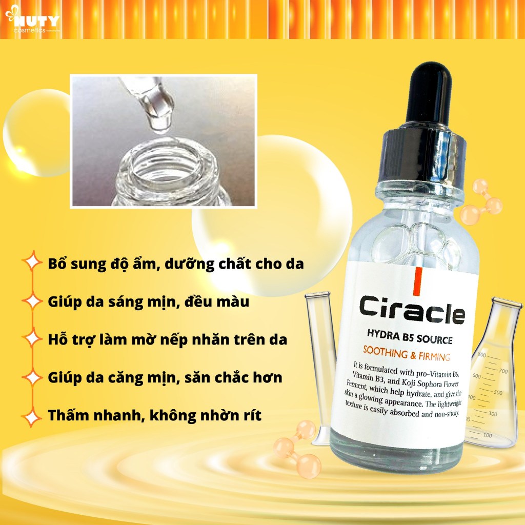 Tinh Chất Cấp Ẩm Ciracle Hydra B5 Source