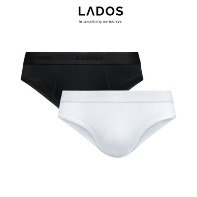 [COMBO 2 QUẦN] Quần Lót Nam Tam Giác Lados 17127 - Cotton bamboo co giãn, dai, thoáng mát, thấm hút mồ hôi