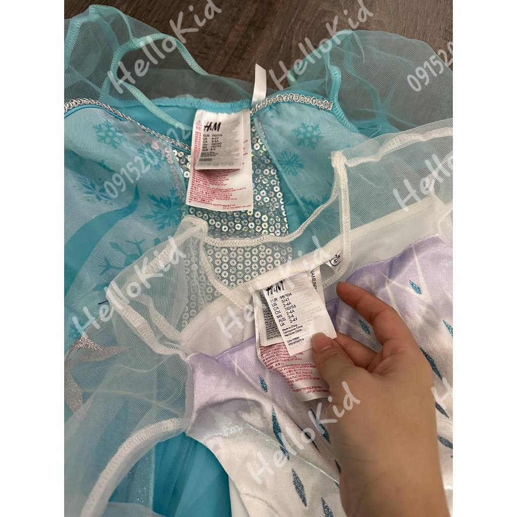 Bộ váy hoá trang HM bé gái