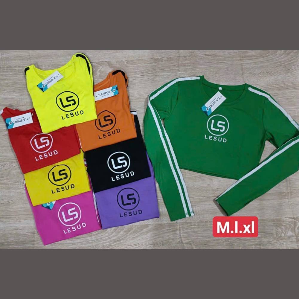 Ao Croptop Dài Tay LS Chất Thun Cực Đẹp