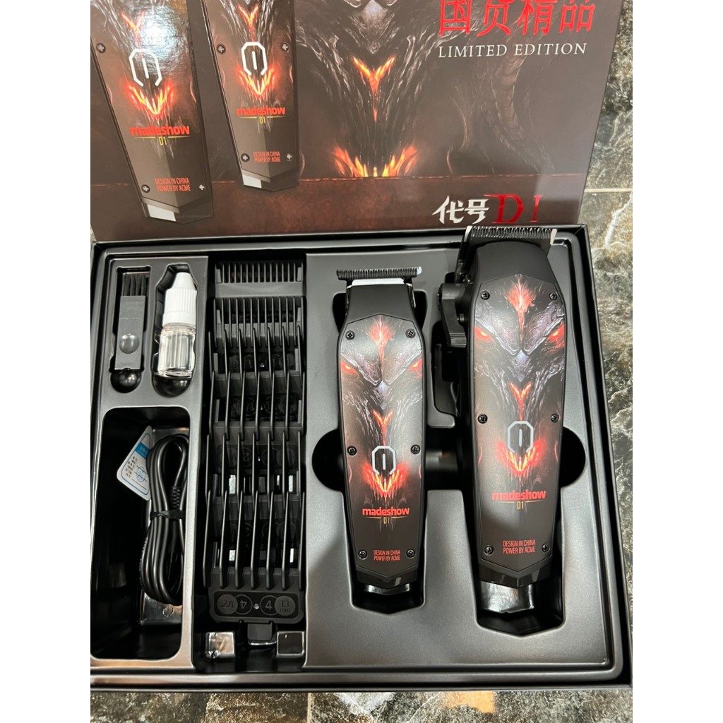 Bộ tông đơ cắt tóc,tông đơ bấm viền MADESHOW phiên bản LIMITED edition cao cấp