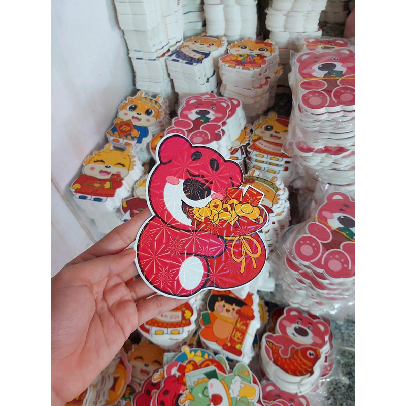 Combo 100 lì xì chibi 2024 giá rẻ