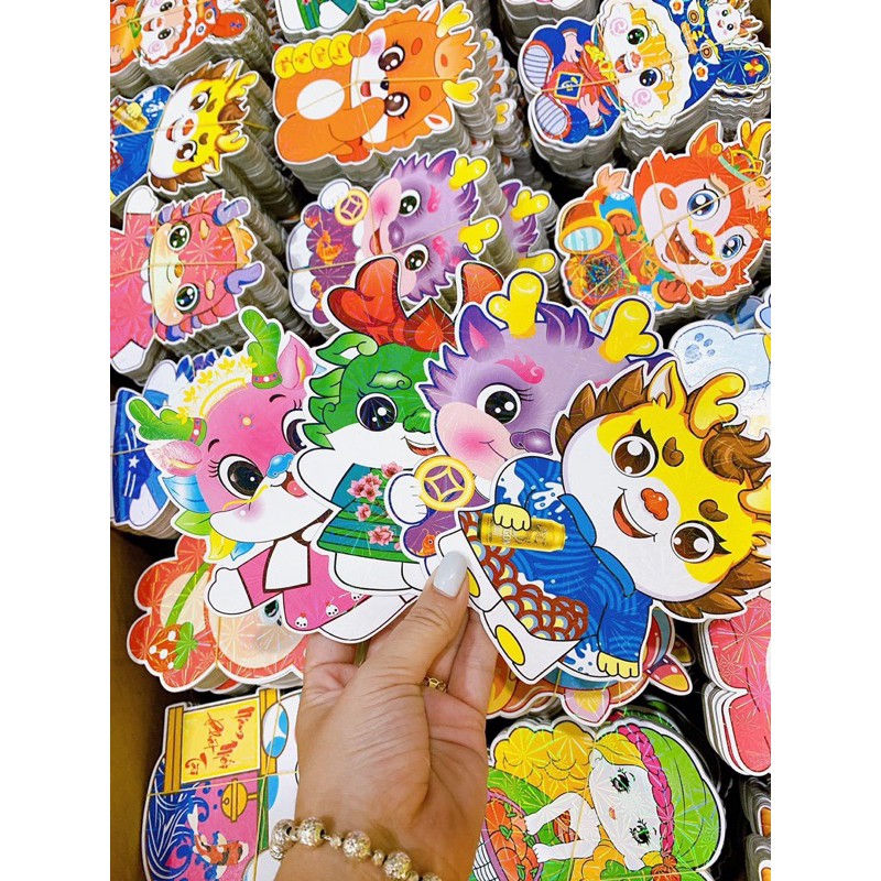 Combo 100 lì xì chibi 2024 giá rẻ