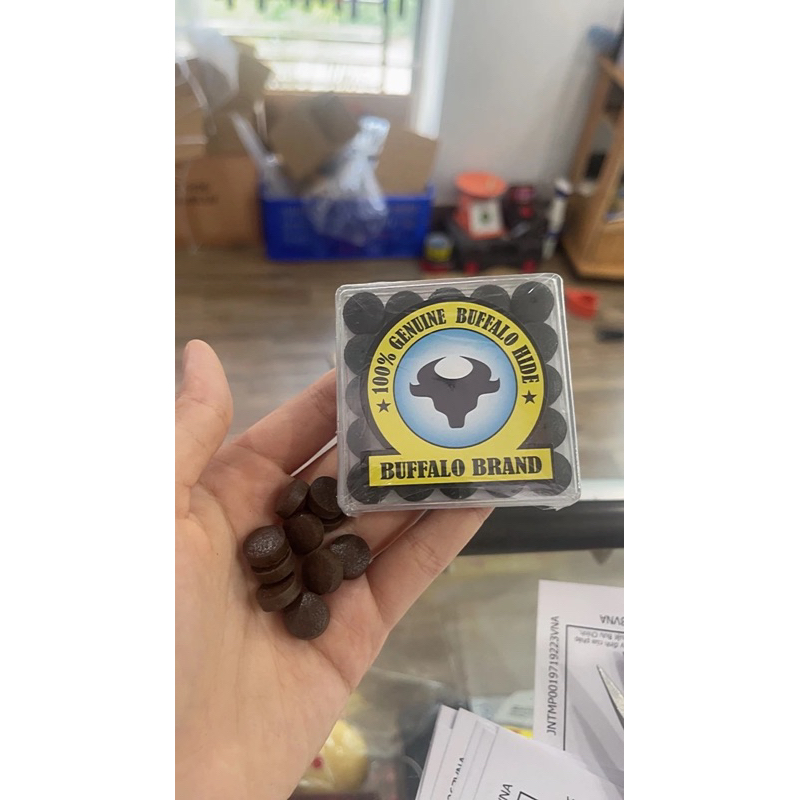 SET 10 VIÊN ĐẦU CƠ BIDA TRÂU 11.5MM GIÁ 35K/SET