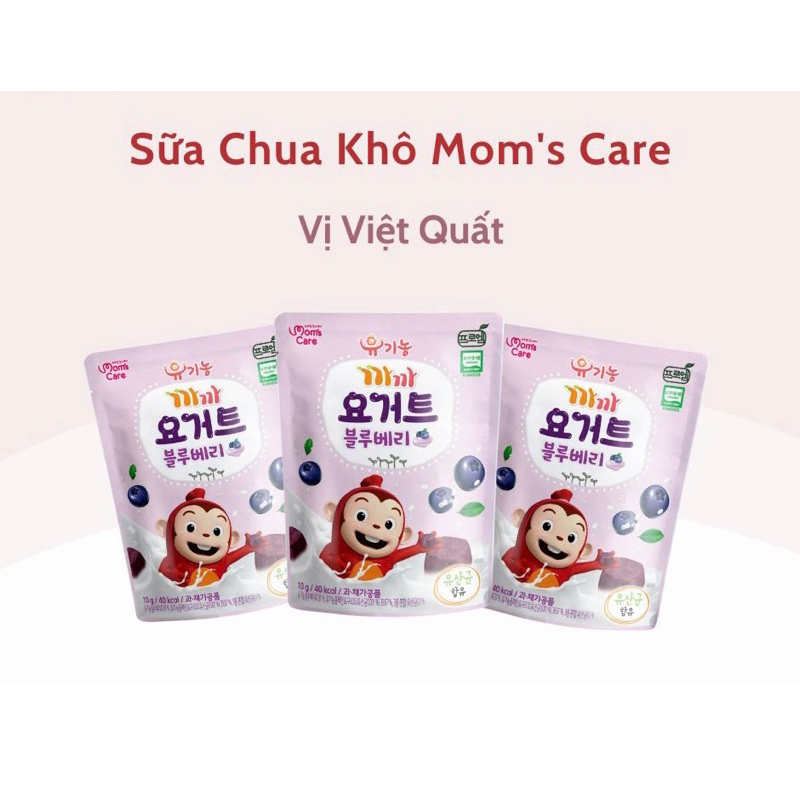 Sữa chua khô hoa quả sấy lạnh Mom's Care Hàn Quốc cho bé