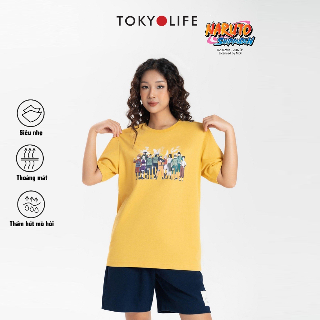 Áo T-Shirt UNISEX Naruto Aerocool TOKYOLIFE C8TSH011M
